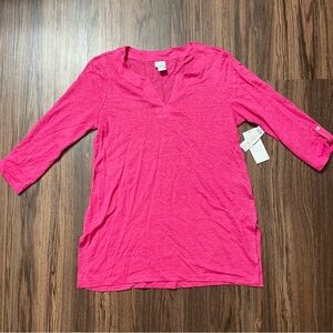 Chicos Women’s Size XS/00 Hot Pink Blouse New With Tags (See Listing Info)